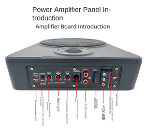 Caisson de basses à connexion Bluetooth 600W RC OEM usine haute qualité Caisson de basses pour <span class=keywords><strong>voiture</strong></span> Caisson de basses ultra fin sous le siège - Product Image 6
