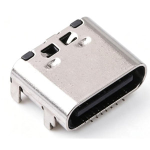 Connecteur de prise USB-C (USB TYPE-C) original U262-161N-4BVC11, 16 positions, montage en surface, emballage SMD-DIP - Product Image 1