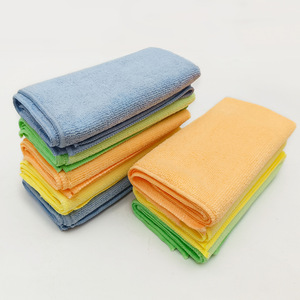 Microfiber Cleaning <b>Cloths</b> Rectangle Super <b>Absorbent</b> Kitchen Household Car Cleaning Towels 300pcs Carton - Product Image 2
