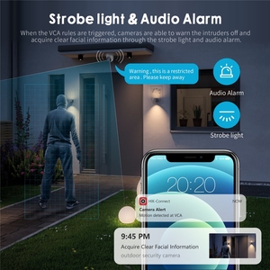 Gốc HIK DS-2CD2386G2-ISU/SL 2.8Mm 8MP 4K Acusense Ánh Sáng Nhấp Nháy Â<span class=keywords><strong>m</strong></span> Thanh Báo Động Tháp Pháo <span class=keywords><strong>M</strong></span>ạng <span class=keywords><strong>IP</strong></span> <span class=keywords><strong>M</strong></span>áy Ảnh Trong Kho - Product Image 5