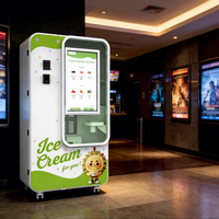Máquina de Helado Suave Inteligente Interactiva de 15s con 59 Sabores, Servicio Rápido DIY - Membresía de Voz AR para Zonas Comerciales