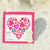AAGU metallo taglio Die Scrapbook in rilievo Album carta invito decorazione cuore cavo Scrapbook Craft taglio muore