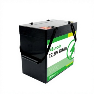 Аккумуляторные батареи LiFePO4 с длительным сроком службы 12В 12.8В 20Ач 50Ач 65Ач для солнечных систем и ИБП - Product Image 1