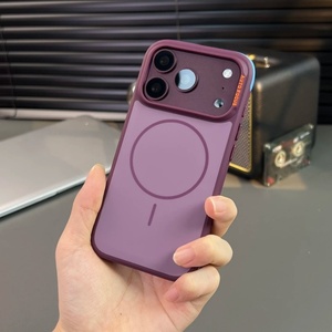 เคสโทรศัพท์มือถือแม่เหล็กแบบด้านสีสันหรูหรา สำหรับ iPhone 18 13 14 15 16 17 Pro Max รองรับการชาร์จไร้สาย ป้องกันการกระแทก - Product Image 6