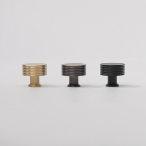 Manufacturer Gold Chrome Brass Cabinet <strong>Knob</strong> Handles for Dresser Villa Furniture Hardware Modern Europe Simple Style Factory - Product Image 2