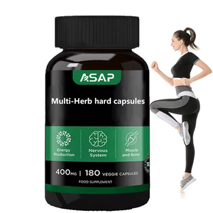 Complément alimentaire en capsules dures multi-vitamines et minéraux de marque privée ASAP, anti-rides, 1000 mg, capsules dures multi-herbes - Product Image 2