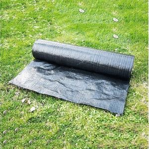 Toile <span class=keywords><strong>de</strong></span> paillage agricole noire <span class=keywords><strong>anti</strong></span>-UV en PE/HDPE/PP pour le contrôle des adventices - Product Image 3