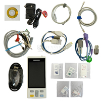 Moniteur de signes vitaux portable SY-W001N-3 avec écran couleur TFT de 4 pouces pour usage humain/animal, appareil multiparamètres pour soins intensifs