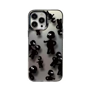 Buffo piccolo ragazzo nero per IPHONE 15promax custodia per telefono piccolo fresco IMD case di vendita calda custodia per telefono per iphone 16promax - Product Image 5