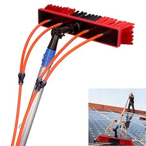 Wholesale 26 Ft Adjustable Solar Panel Cleaning Brush Water Fed Pole Cleaning Kit Outdoor <b>Window</b> Washing Equipment System - Product Image 1