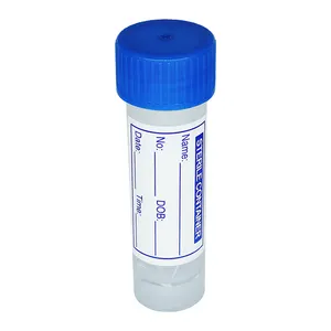 General plastic container for urine sample 30ml urine container disposable urine cups with colorful cap