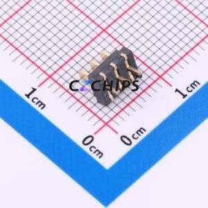 23E313050 Blade/Spring Contact Battery Connector SMD,P=2mm Connector Blade Contact Type (Male) 2mm 3P Vertical Mount - Product Image 2