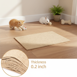 Cama para Mascotas de Yute Natural Suave para Cobayas, Conejos, Hámsters, Degus, Ratones, Chinchillas, Ratas y Hurones - Product Image 1