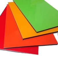 DiBond Alucobond ACM feuille revêtement mural en aluminium PVDF Paneles de Aluminio Compuesto panneau