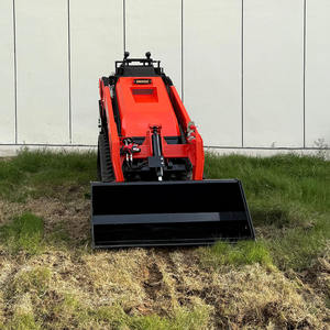 Linyi pelacak setir selip perayap kecil Tiongkok V1000 pemuat Jalur <span class=keywords><strong>Mini</strong></span> selip Diesel kompak - Product Image 2