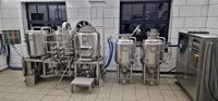 Système de brassage de bière artisanale CARRY 100L à 3 cuves en acier inoxydable 304 avec contrôle PID, équipement de micro-brasserie