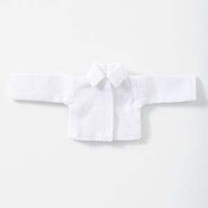<span class=keywords><strong>Babyhouse</strong></span> Ob11 Ropa de bebé Color blanco puro Manga larga y camisas Accesorios para muñecas Mini juguete para vestir - Product Image 2
