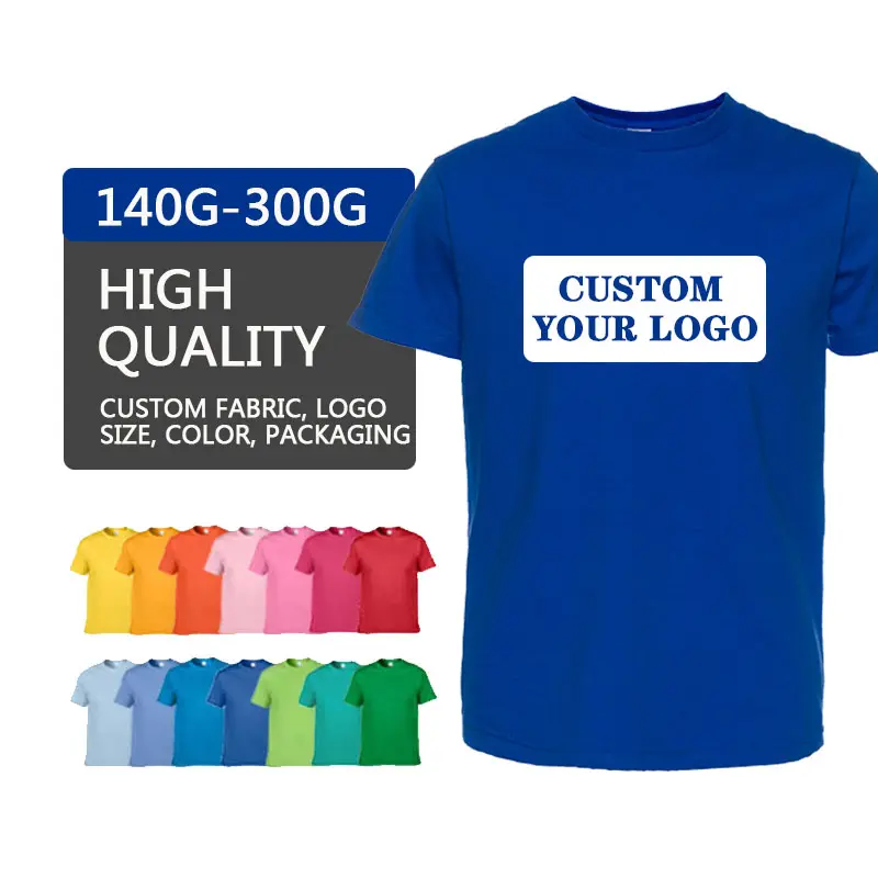 Oem Custom Uw Naam Merk Kleding Voor Mannen Volwassen Kind Hoge Kwaliteit Print Grafisch Logo Rayon Polyester Katoenen T-Shirt