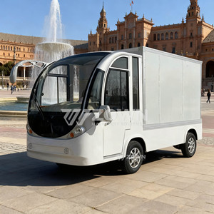 Vehículo Eléctrico de Carga con Caja Cerrada, Mini Camión de Reparto para Logística de Fábrica y Estacionamiento - Product Image 2