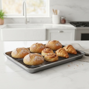 <span class=keywords><strong>Rejilla</strong></span> de Acero Inoxidable Personalizada de 60x40 cm, <span class=keywords><strong>Rejilla</strong></span> <span class=keywords><strong>para</strong></span> Asar, Parrilla, Bandeja <span class=keywords><strong>para</strong></span> Hornear, <span class=keywords><strong>Rejilla</strong></span> de Enfriamiento - Product Image 4