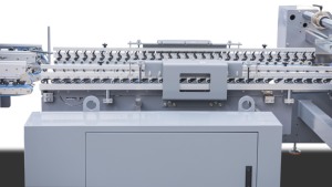 Máquina de plegado y pegado de cajas corrugadas con cierre inferior JY1800, máquina encoladora automática de carpetas de cartón de gran formato de piezas dobles - Product Image 4