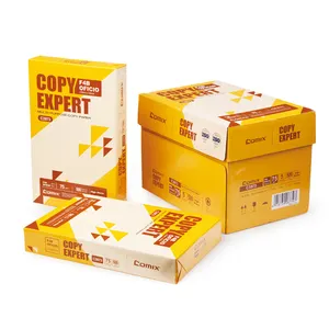 Comix Trung Quốc Bán Buôn Nhà Máy Giá 1 Container Giao Hàng Tại Chỗ 100% Bột Giấy Copymate 500 Sheets Ream Trái Phiếu F4B Bản Sao Giấy