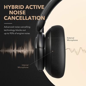 Audífonos <span class=keywords><strong>Soundcore</strong></span> <span class=keywords><strong>Life</strong></span> <span class=keywords><strong>Q30</strong></span> de Anker TWS con Cancelación de Ruido Activa Híbrida, Sonido de Alta Resolución, Ecualizador Personalizado Vía App, 50 Horas de Reproducción, Cómodos - Product Image 3