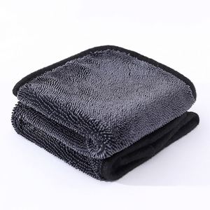 Toalla de Microfibra de Secado Rápido, Tejida, Rectangular, de Color Sólido, para Secar el Automóvil, para Detallado Automotriz y Uso Doméstico, Lavable a Máquina/Manual - Product Image 3