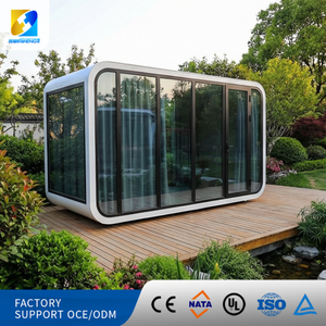Cabane de glamping Apple, maison préfabriquée modulaire pour complexe hôtelier - Product Image 1