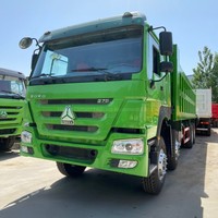 Camion benne lourd d'occasion Sinotruk Howo 8x4 Diesel Weichai 10 roues 41-50t 371ch 2019 à vendre