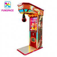 Funspace Factory, vente en gros d'équipements d'arcade, machine de jeu à jetons, machine de jeu de boxe à cadeaux, machine de jeu de sport de frappe, machine de jeu de gagnant des prix