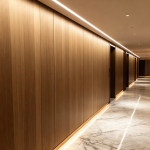 New Eco-Friendly PVC <strong>Wall</strong> <strong>Panels</strong> for Hotels 2000㎡/Day Quick Install Whole House &amp; Corridor Interior Decoration - Product Image 1