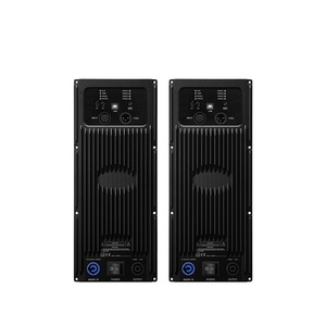 Module amplificateur de puissance audio professionnel DSP1200W+600W, impédance 8 ohms, carte numérique, équipement sonore, égaliseur paramétrique 5 bandes - Product Image 1