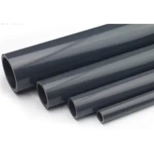 Grosir hitam 20mm 30mm UPVC pipa air Standar Nasional PVC plastik pasokan air pipa industri standar Amerika