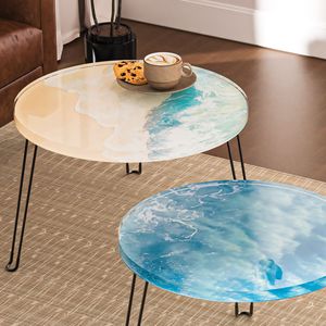 Molde Circular Grande de Silicona para Manualidades de Resina, Mesa de Centro de Escritorio Creativa, Diseño PARA EL Hogar, Salas de Estar, Dos Tamaños Disponibles - Product Image 2