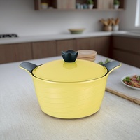Ensemble de casseroles et poêles en aluminium avec revêtement céramique antiadhésif pour la cuisson en gros