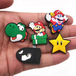 Novedades al por Mayor: Dijes de Zapatos de PVC con Diseño de Dibujos Animados, Dijes de Zapatos de Boss Baby para Joyería, Decoraciones de Zapatos DIY de Super Mario - Product Image 5