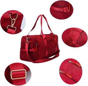 Nouveau concepteur Sports et Fitness humide et sec Nylon rose sac polochon grande capacité étanche sport voyage sac de sport - Product Image 1