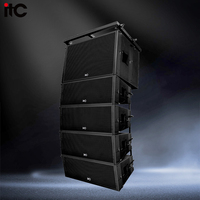 Altavoz Line Array para Sonido de Escenario Audio Profesional Altavoz para Iglesia Altavoz Componente Line Array Activo para Escenario en Exteriores e Interiores