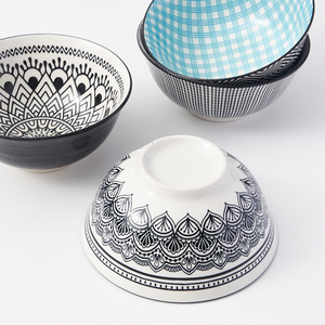 Miễn Phí Mẫu 4.5-Inch Gốm Bát Bộ Quà Tặng Với Bơ Khay Và Ngâm Nước Sốt Bộ Đồ Ăn Hộp Cho Kỳ Nghỉ Nhà Bếp Ăn Uống Hoặc Đảng - Product Image 6