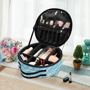 High Quality Promotion Customized Mermaid Creative Waterproof Hard <b>Makeup</b> Bags Cosmetic Storage Bags - Product Image 5