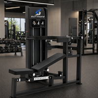 Máquina Profesional de Gimnasio Comercial para Ejercicios de Fondo de Brazo (Low Row), Máquina de Entrenamiento de Musculación, Pila de Pesas de Acero de 80 KG