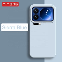 Coque de protection arrière en silicone liquide souple antichoc DUO pour Xiaomi 17 Mi 17 Pro Max Mi17 Xiaomi17 Ultra 5G
