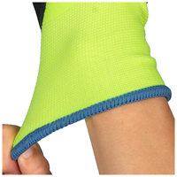 Guantes XINGYU de Espuma de Látex con Forro de Acrílico de Calibre 15, Antideslizantes, Térmicos, para Almacenamiento en Frío, Jardinería, Construcción, Trabajo Agrícola