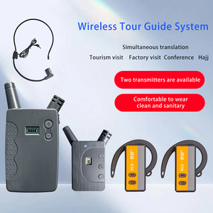 Récepteur audio <span class=keywords><strong>guide</strong></span> rechargeable 2,4 G 999 canaux pour visite de musée, visite d'usine, excursion scolaire, <span class=keywords><strong>voyage</strong></span> international - Product Image 2