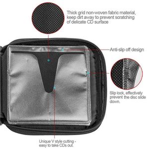 Étui de rangement portable pour 32 CD/DVD, personnalisable avec logo et taille, fabriqué en usine BSCI, pour voiture. - Product Image 2