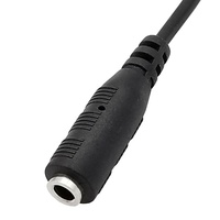 15cm 3.5mm femelle à 5 broches Mini USB mâle 90 Angle Microphone adaptateur câble prise Audio tressé Angle droit Mini 5pin à DC3.5