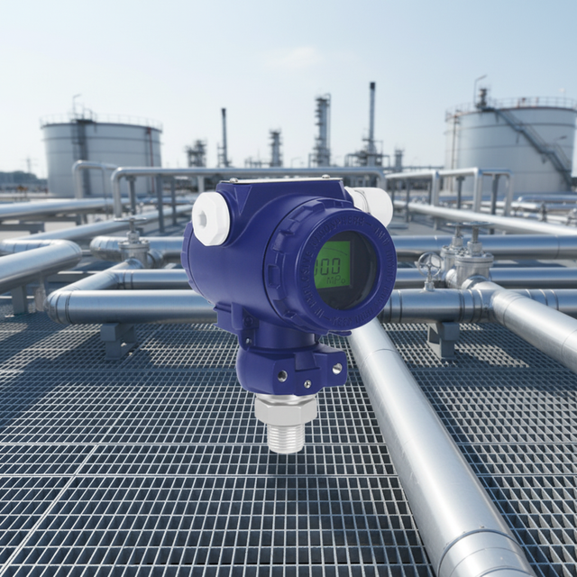 Industrial Smart Pressure Transmitter 2088 with LCD Display 0.5% FS Diffused Silicon Sensor for Chemical Plant