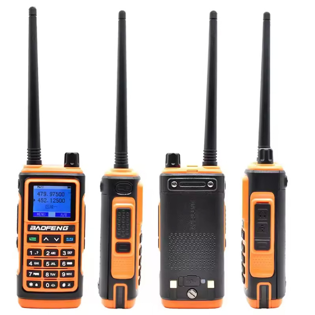 Baofeng BF UV 17 Pro GPS 10W Long Ran Portable Dual Band Ham FM Radio & UHF VHF DMR Type-c Fast Charging Walkie Talkie Handheld