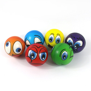 Pelota Antiestrés con Cara Sonriente, Juguete para Aliviar el Estrés en Niños, Regalo para Descomprimir - Product Image 2
